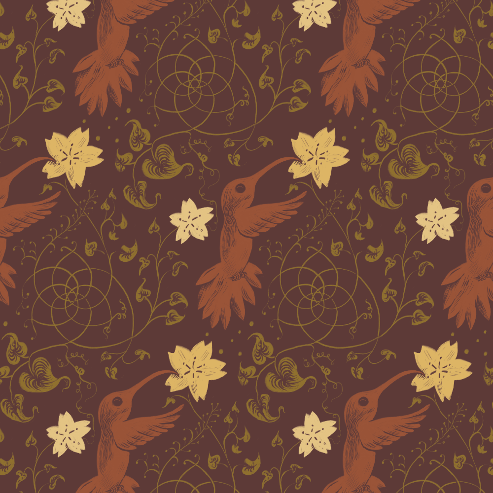 Chemise en lin Colibris